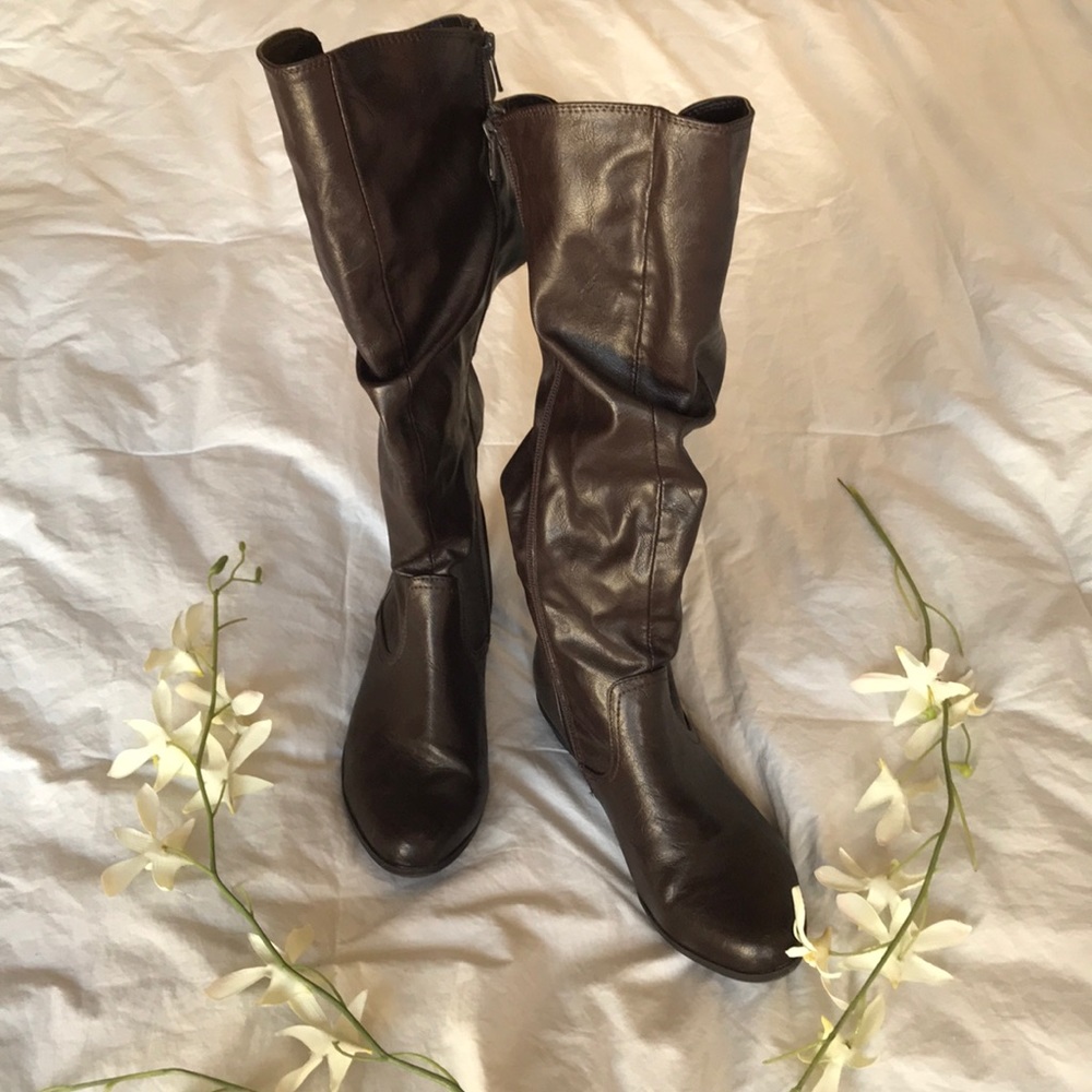 Tall Brown Boots
